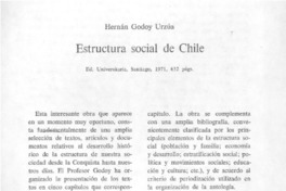 Estructura social de Chile