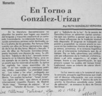 En torno a González-Urízar