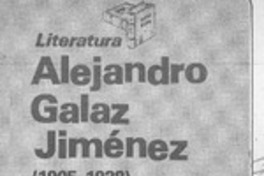 Alejandro Galaz Jimenez