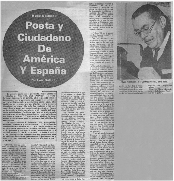 Poeta y ciudadano de América y España