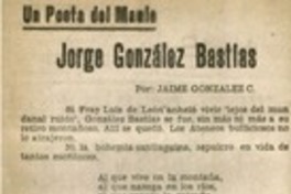 Jorge González Bastías