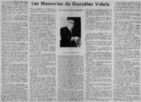 Las Memorias de González Videla