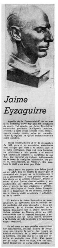 Jaime Eyzaguirre