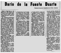 Darío de la Fuente Duarte.