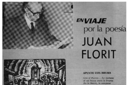 En Viaje por la poesía Juan Florit.