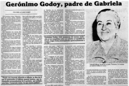 Gerónimo Godoy, padre de Gabriela