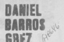 Daniel Barros Grez