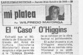 El "caso" O'Higgins