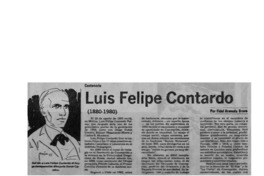Luis Felipe Contardo (1880-1980)