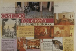 Castedo nos enseña el Museo histórico.