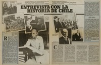 Entrevista con la historia de Chile : [Entrevista]