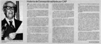 Historia de Concepción editada por CAP