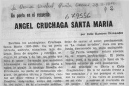 Angel Cruchaga Santa María
