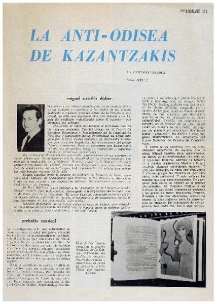La Anti-odosea de Kazantzakis