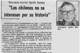 Los Chilenos no es interesan por su historia".