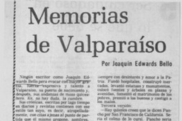 Memorias de Valparaíso