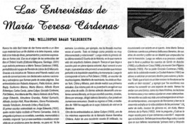 Las entrevistas de María Teresa Cárdenas