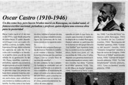Oscar Castro.