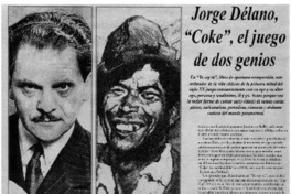 Jorge Délano, "Coke", el juego de dos genios