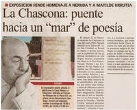 La Chascona: punete hacia un "mar" de poesía.