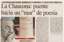 La Chascona: punete hacia un "mar" de poesía.