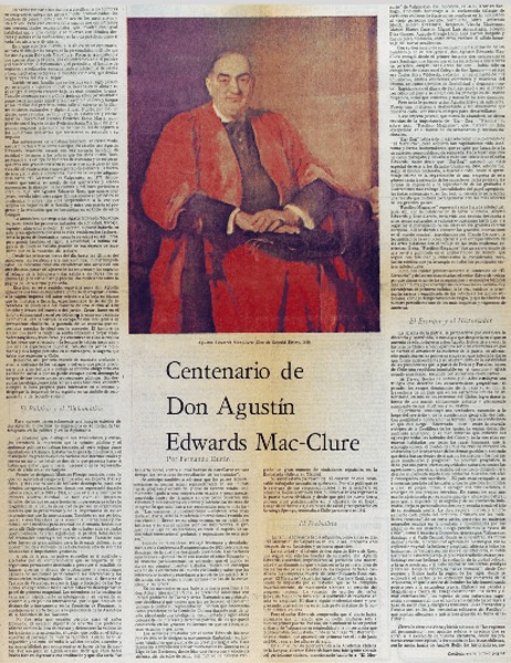 Centenario Don Agustìn Edwards Mac-Clure