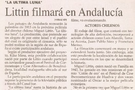 Littin filmará en Andalucía.
