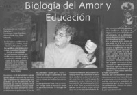 Biología del amor y educación