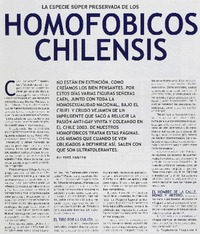 Homofóbicos chilensis