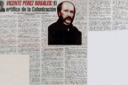 Vicente Pérez Rosales, el artífice de la colonización