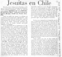Jesuitas en Chile.