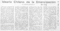 Ideario chileno de la emancipación