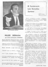 El Funcionario Luis González Zenteno