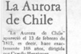 La Aurora de Chile