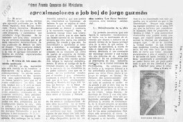 Aproximaciones a job boj de Jorge Guzmán