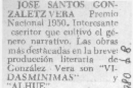 José Santos González Vera