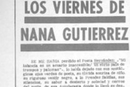 Los viernes de Nana Hernández.
