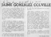 Jaime González Colville