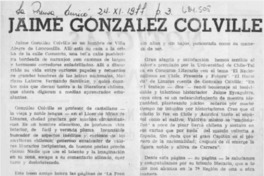 Jaime González Colville