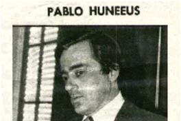 Pablo Huneeus.