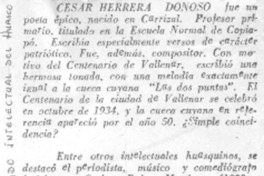César Herrera Donoso