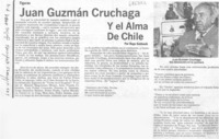 Juan Guzmán Cruchaga y el alma de Chile