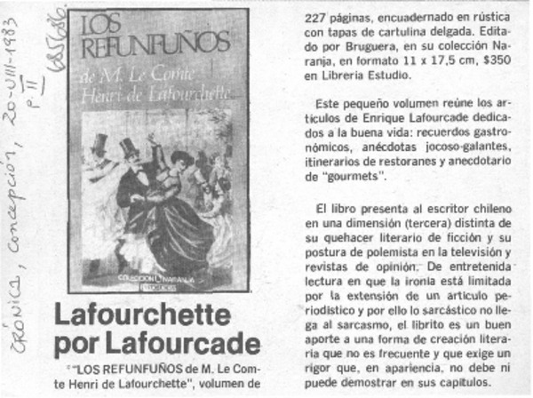 Lafourchette por Lafourcade.