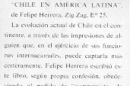 Chile en América Latina".