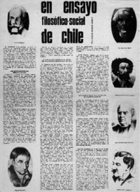 En ensayo filosófico-social de Chile