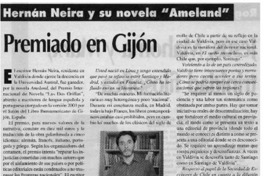 Premiado en Gijón : [entrevista]