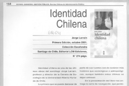 Identidad chilena.