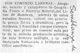 Don Edmundo Larenas