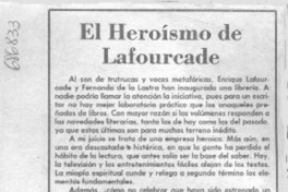 El Heroísmo de Lafourcade