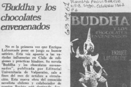 Buddha y los chocolates envenenados.